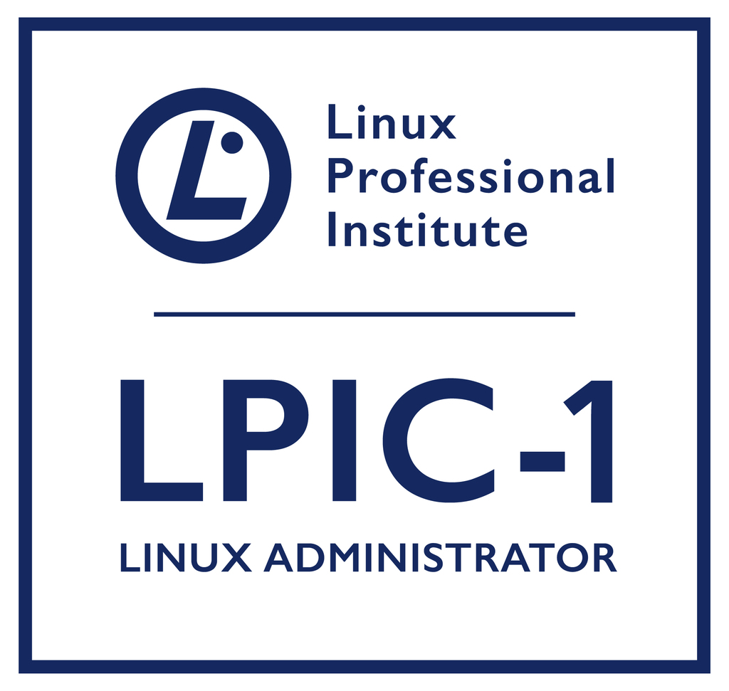 LPIC-1 certificate